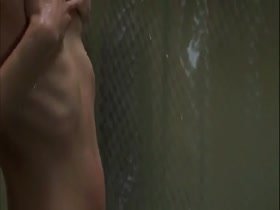 Milla Jovovich gets Kissed in the Shower 8