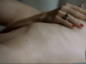 Moana Pozzi nude ,boobs scene in Provocazione (1988) 4