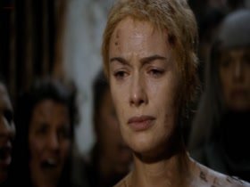 Lena Heady nude, boobs scene in Game of Thrones 14