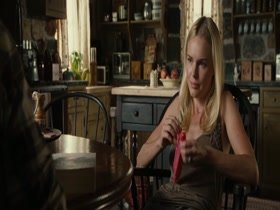 Kate Bosworth cleavage , hot scene in Straw Dogs 1