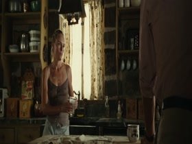 Kate Bosworth cleavage , hot scene in Straw Dogs 11