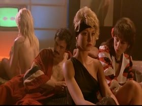 Corinne Corson nude, boobs scene in Joy 16