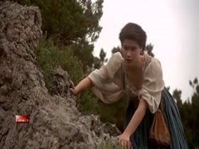 Valentina Cervi nude , boobs scene in Artemisia 7