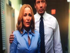 Dana Scully X-Files rock hard nipples