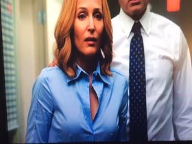 Dana Scully X-Files rock hard nipples 8