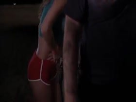 Brie Larson cleavage, hot scene in House Broken 6