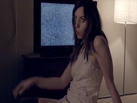 Aubrey Plaza Lingerie , Cleavage in Ned Rifle (2014) 11