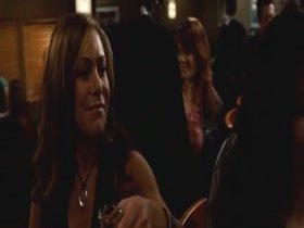 Andrea Langi Blonde , Bouncing boobs In Wrestler (2008) 3