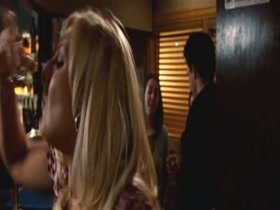 Andrea Langi Blonde , Bouncing boobs In Wrestler (2008) 6