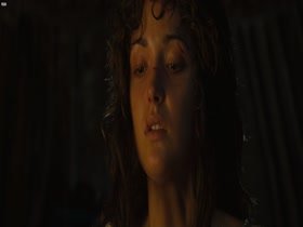 Rose Byrne nude, sex scene in Troy (2004) 1