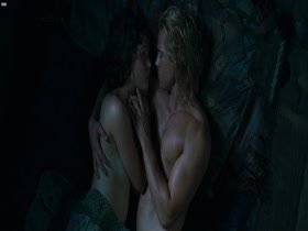 Rose Byrne nude, sex scene in Troy (2004) 17