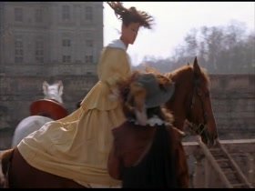 Sophie Marceau Costume , Cleavage in La Fille de d'Artagnan (1994) 9