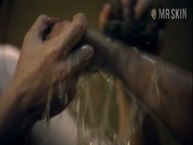 Anna Hutchinson wet , shower scene in Spartacus 18
