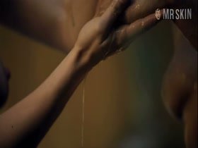 Anna Hutchinson wet , shower scene in Spartacus 9