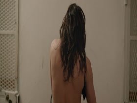 Adele Exarchopoulos Black Lingerie , Strips In perdument (2016) 12