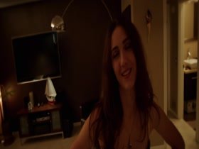 Madeline Zima cleavage, hot scne in Stuck (2014) 17
