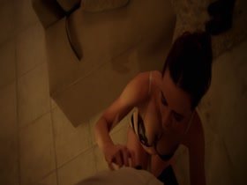 Madeline Zima cleavage, hot scne in Stuck (2014) 20