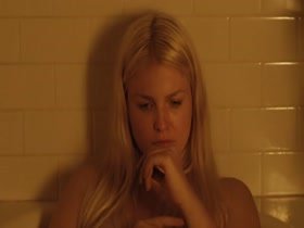 Whitney Able nude, bathtub scene in Dark (2015) 10