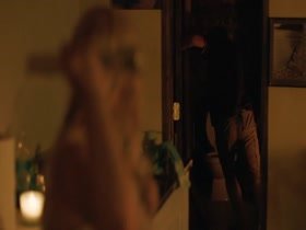 Whitney Able nude, bathtub scene in Dark (2015) 17