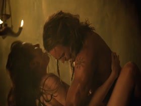 Delaney Tabron nude ,  hidden boobs scene in Spartacus: Vengeance (series) (2010) E05 11