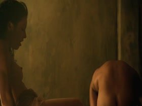 Delaney Tabron nude ,  hidden boobs scene in Spartacus: Vengeance (series) (2010) E05 16