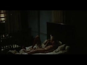 Jane March nude, bed scene in The Lover 12