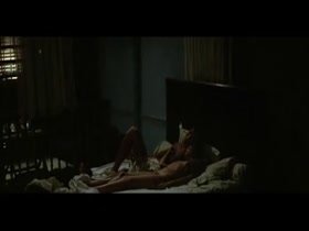 Jane March nude, bed scene in The Lover 17