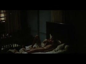 Jane March nude, bed scene in The Lover 8