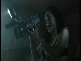 Emily Booth sex , on top scene in Evil Aliens 13
