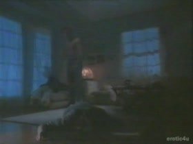 Jackie Swanson hot, bed scene in Hidden Rage 5