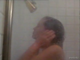 Jackie Swanson nude, shower scene in Hidden Rage 14