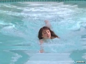 Nancy OBrien nude, pool scene in Web Of Seduction 2