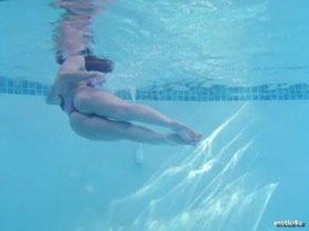 Nancy OBrien nude, pool scene in Web Of Seduction 3