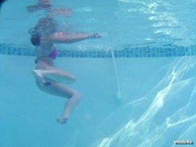 Nancy OBrien nude, pool scene in Web Of Seduction 4