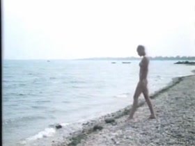 Ornella Muti nude , beach scene in La Ragazza Di Trieste 10