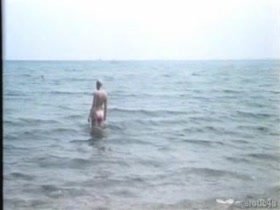 Ornella Muti nude , beach scene in La Ragazza Di Trieste 15