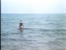 Ornella Muti nude , beach scene in La Ragazza Di Trieste 16