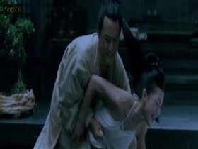 Zhou Xun sex scene in The Banquet