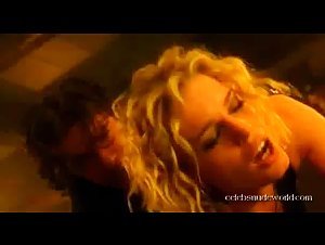 Rebecca Romijn Kissing , Blonde in Femme Fatale (2002) 10