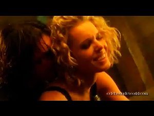 Rebecca Romijn Kissing , Blonde in Femme Fatale (2002) 12
