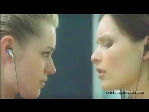 Rebecca Romijn Kissing , Lesbian in Femme Fatale (2002) 11