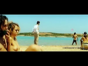 Elli Tringou nude, beach scenes in Suntan (2016) 1