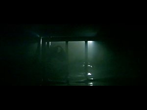 Sarah Oh wet , hot scene in Crypt (2009) 14