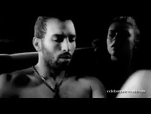 Bo Maerten nude, car sex scene in Wolf (2013) 4