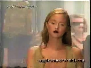 Devon Aoki nipslip scene in Catwalk (2002) 11