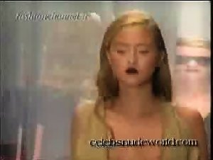 Devon Aoki nipslip scene in Catwalk (2002) 12