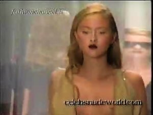 Devon Aoki nipslip scene in Catwalk (2002) 14