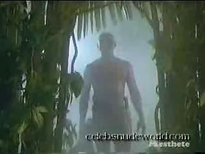 Kathy Shower Outdoor , boobs in Further Adventures of Tennessee Buck (1988) 10