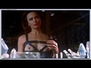 Lena Olin Nipple , Brunette in Romeo Is Bleeding (1993) 11