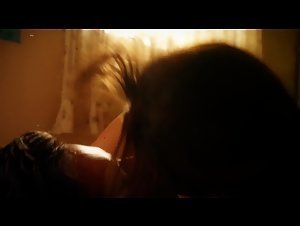 Emmy Rossum ontop , boobs scene in Shameless (2011) 19
